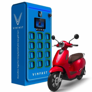 Tủ đổi pin xe máy điện VinFast – Chính hãng V-Green
